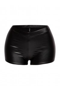 Faux Leather Shorts